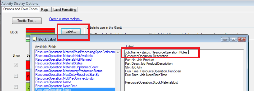 Galaxy APS - Labels - add text