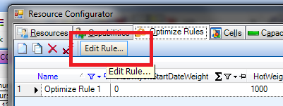 Edit Rule Button