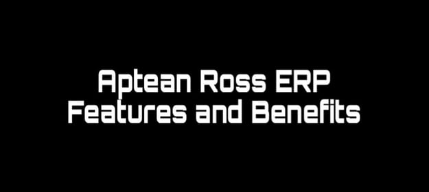 Aptean Ross ERP