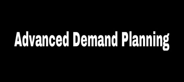 Advanced Demand Planning