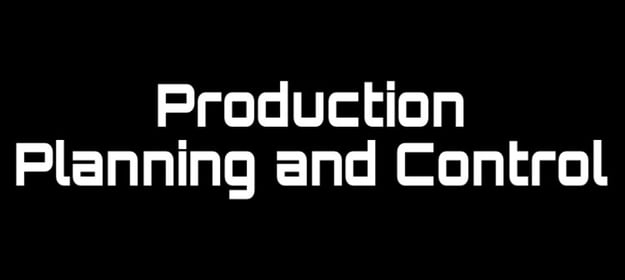 Production Planning and Control Features