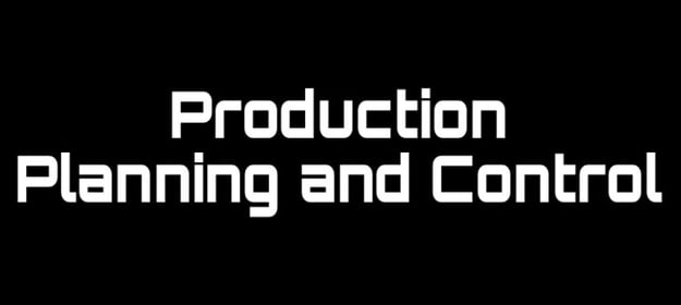 Production Planning and Control