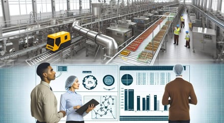 Production Flow Optimization in Food and Beverage Manufacturing