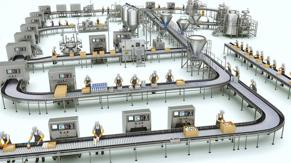 Balance Manufacturing Process AI Line Balancing for F&B | PlanetTogether