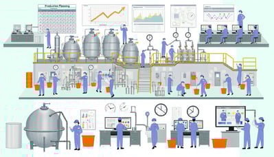 Automation of Repetitive Tasks in Production Planning for Chemical Manufacturing