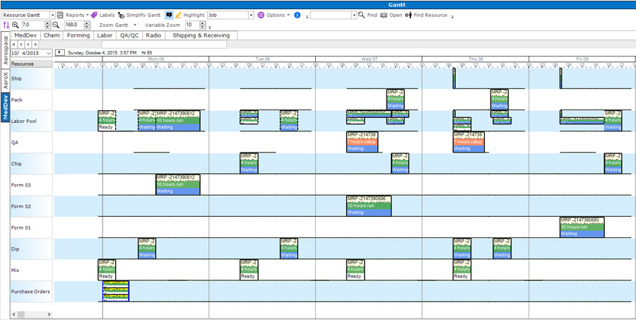 QUICKLY CHANGING YOUR PRODUCTION SCHEDULE DURING THE CORONAVIRUS WITH GANTT DRAG AND DROP