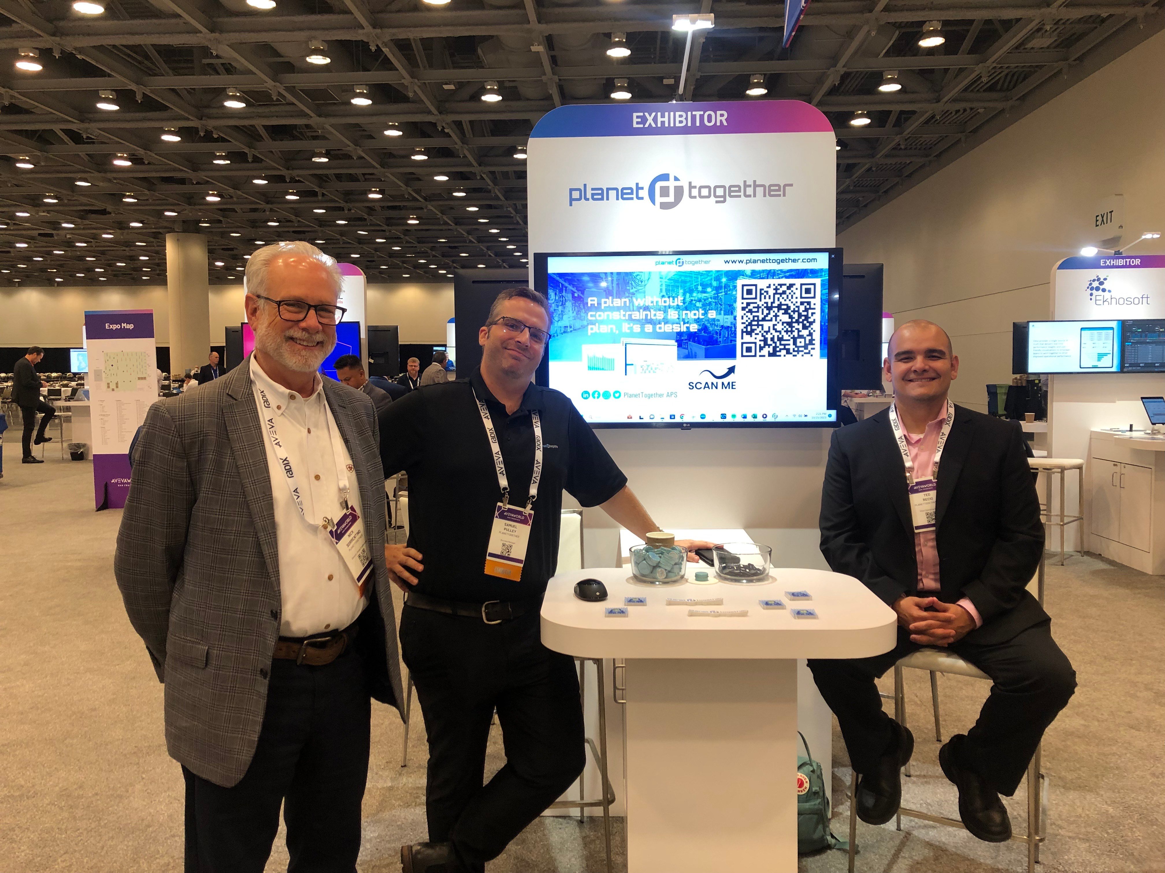 PlanetTogether team at Aveva World 2023