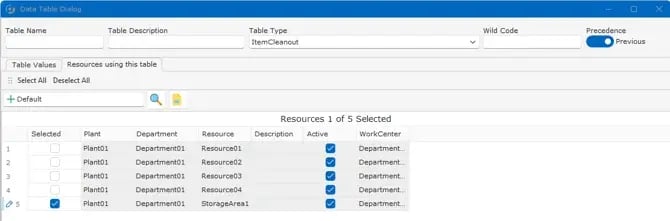 Storage Area Cleans v12.3.1