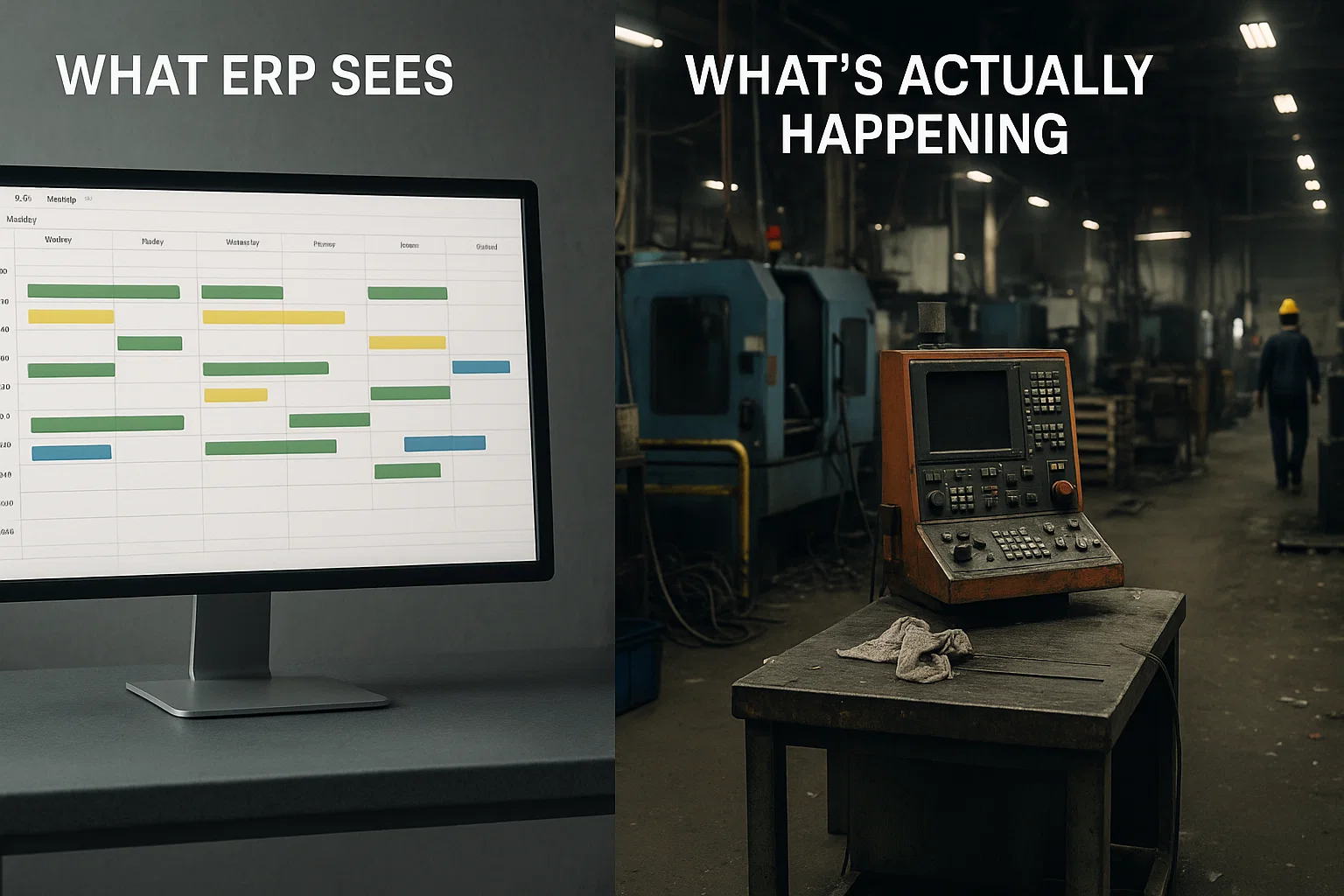 What ERP Sees vs. What’s Actually Happening