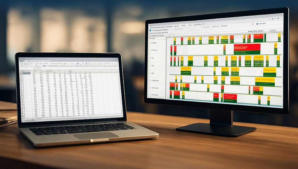 From Excel to an APS: Smarter Production Scheduling